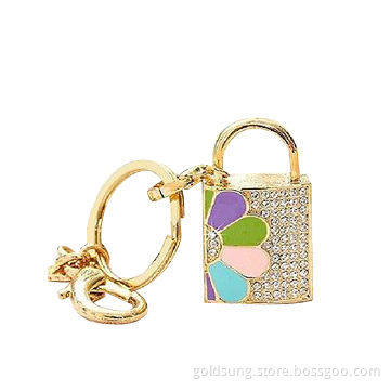 8GB New Jewelry Crystal Cute Lock Model USB 2.0 Memory Flash Stick Pen Drive